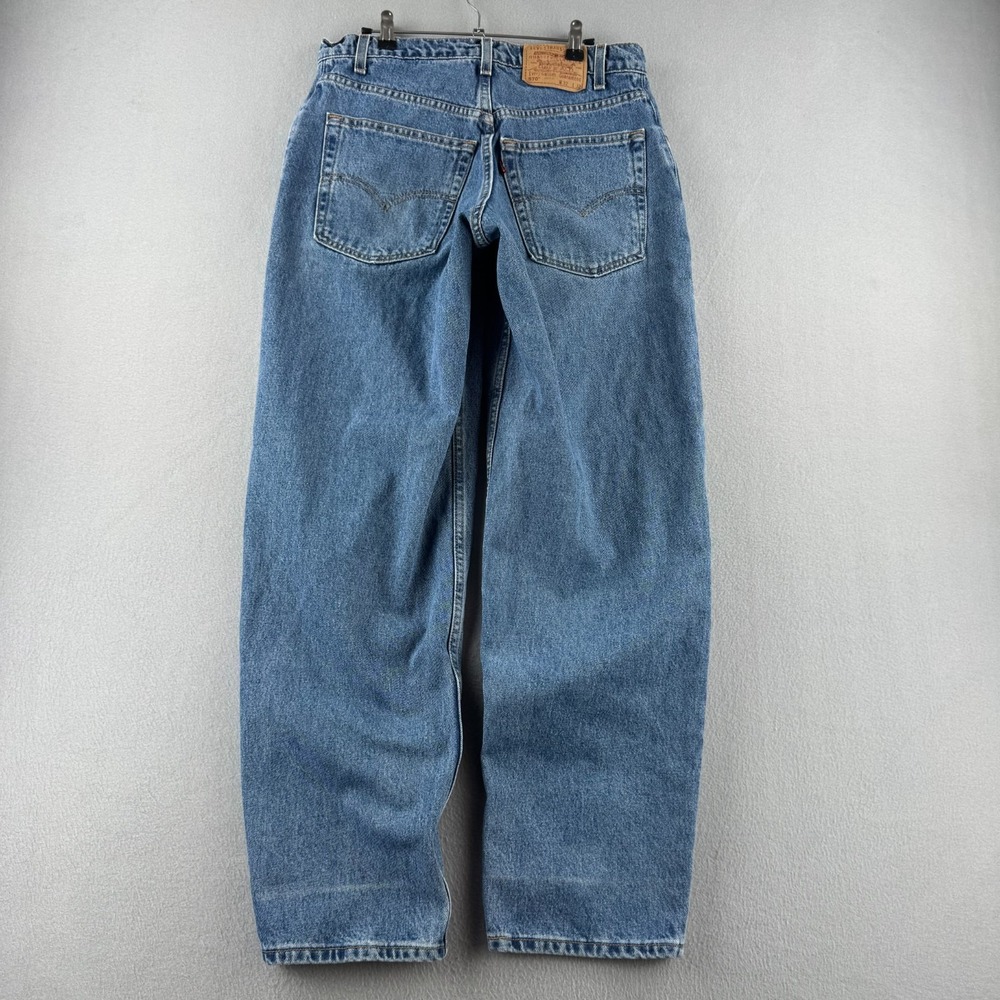 Vintage Levis Jeans Mens 32x32 Baggy Fit 90s 1998 Blue Denim